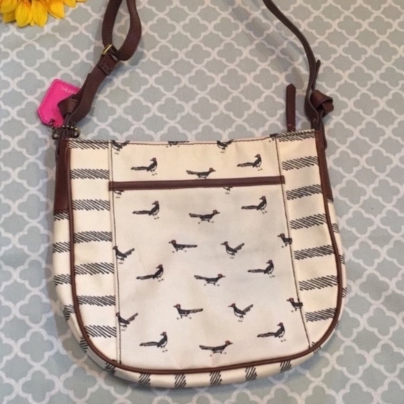 Fossil Mia Roadrunner Stripe Crossbody - Picture 7 of 9
